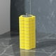thumbnail image 4 of Cepillo de inodoro desechable Cepillo para inodoro Varilla de inodoro Cabezales de repuesto Desinfectante 10 cabezales de cepillo amarillo, 4 of 9