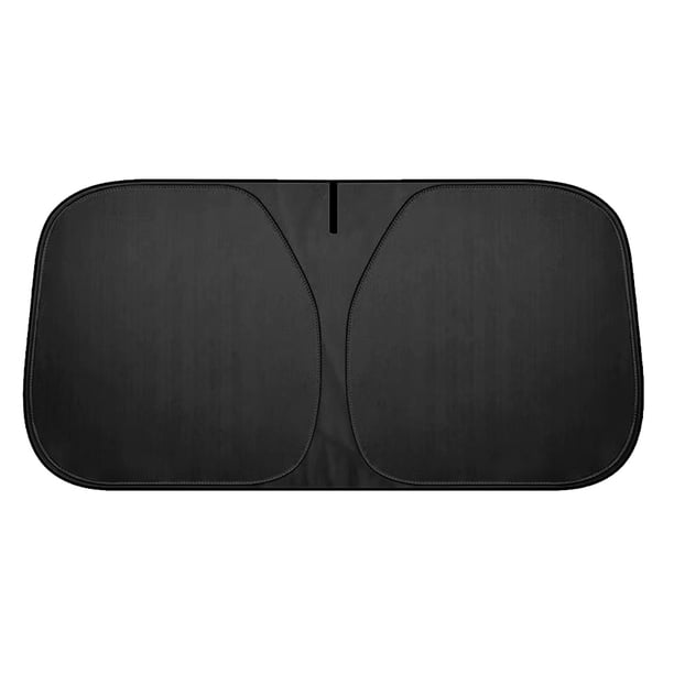 Visera para Parabrisas, Parabrisas Delantero para Visera de Coche, Visera UV, Opaca en Plata de Titanio, Tamaño 145X80 CM