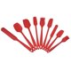 thumbnail image 3 of Utensilios de cocina Herramientas para hornear Utensilios de cocina de silicona en crema Juego de 9 Utensilios de cocina Cuchilla raspadora para pasteles, 3 of 6