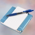 thumbnail image 6 of Pilot G2 Retractable Gel Pen, Fine Point, 0.7mm, Clear Barrels, Blue Ink, Tub Of 36 Pens, 6 of 9