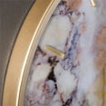 thumbnail image 6 of SEI Furniture Marbella Round Gold Frame Wall Clock, 6 of 7
