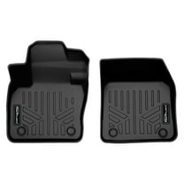 SMARTLINER Custom Fit All Weather 1st Row Black Floor Mat Liner Set Compatible With 2019-2022 Volvo XC40