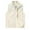 White Fleece Vest for Men, variant on HOOMEUMY Mens Fleece Vest Classic Solid Coat Stand Collar Jacket Pockets Design Casual Workout Sleeveless Clothes Fashion Trendy White L