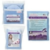NuAngel Flip & Go Nursing Pad Case with Nursing Blanket & Contoured Burp Pad Set
