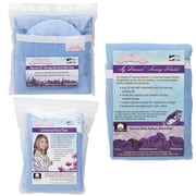 NuAngel Flip & Go Nursing Pad Case with Nursing Blanket & Contoured Burp Pad Set