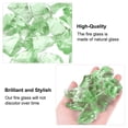 thumbnail image 3 of Fire Glass for Fire Pit, 2-3mm(1/9") High Luster Natural Glass Rocks, Olive Green, 3 of 3