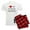 With Red Plaid Pant, variant on CafePress - I Love My Awesome Wife Pajamas - Men's Light Loose Fit Cotton Pajama Set