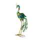 thumbnail image 3 of Figura de animal para exteriores, pintada a mano, portátil, resistente, para jardín pavo real verde, 3 of 9