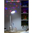 thumbnail image 3 of Led Desk Lamp Starry Sky Projector Children, Reading Lamp Table Lamp Dimmable Starry Sky Projector Lamp With Pen Holder, 3 of 5