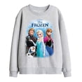 thumbnail image 1 of Frozen Boys/Girls Elsa Anna Kristoff Olaf Poster Sweatshirt, 1 of 4