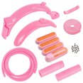 thumbnail image 1 of Electric Scooter Front Rear Mudguard Kit with Side Covers Handbrake Cover Anti-collision Strip for M365/Pro Electric Scooter, 1 of 6