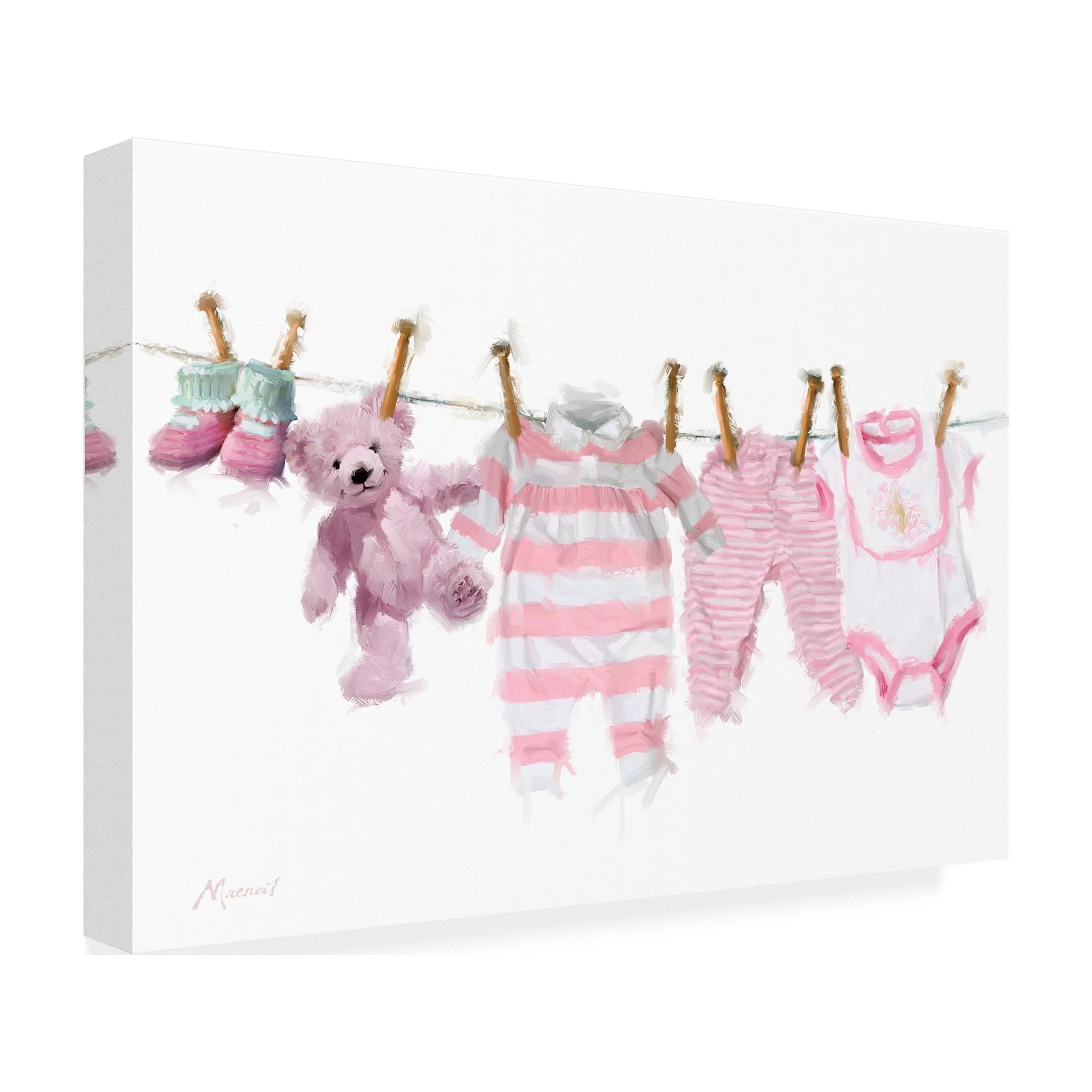 The Macneil Studio 'Baby Girl' Canvas Art