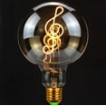 thumbnail image 2 of Edison Light Bulb,Decorative Light Bulbs with 4W E27 Vintage Edison Bulb Lighting for Home Festival Decorative, 2 of 6