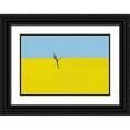 thumbnail image 1 of Ivylu 14x11 Black Ornate Wood Framed with Double Matting Museum Art Print Titled - Canola Flowers, 1 of 4