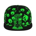 thumbnail image 2 of Luigi-s Mansion Flat Brim Bill Baseball Cap Adjustable Hat Hip Hop Caps for Dad Men Women, 2 of 9