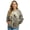 White and Grey-Lion, variant on DISNIMO Lion Printed Jackets for Women Long Sleeve Sweatshirts Zip Up Outwear Casual Jackets Fall Winter Clothes, S
