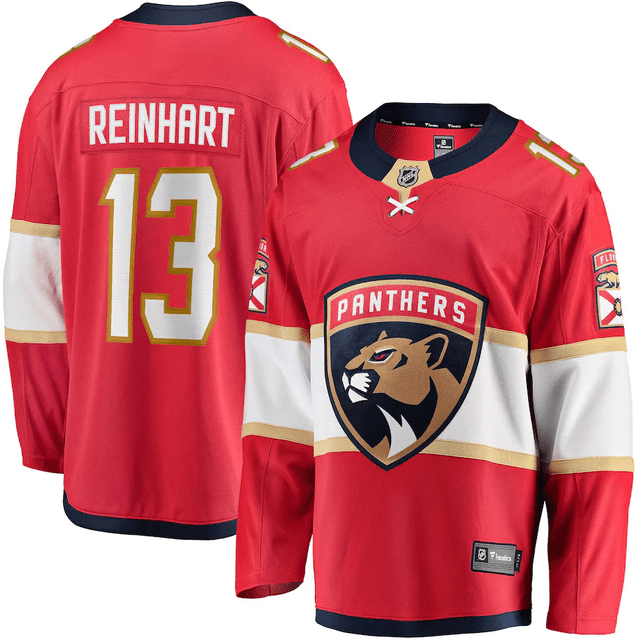 Sam Reinhart Florida Panthers NHL Fanatics Breakaway Home Jersey, XX-Large