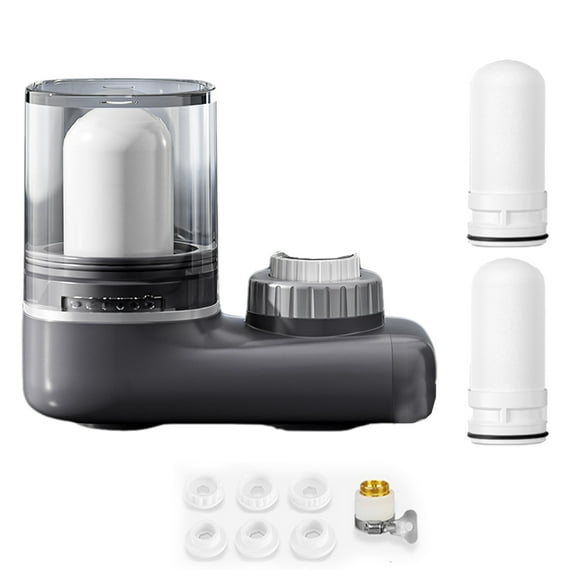 Bewildely Purificador de agua para cocina ABS, fácil instalación, agua pura garantizada, filtro para grifo doméstico Cocina y Comedor tipo+2