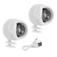 thumbnail image 1 of 2 uds USB recargable zapatos faros luces de zapatos para senderismo nocturno ciclismo correr caminar blanco, 1 of 5