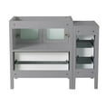 thumbnail image 4 of Fresca Torino 42" Gray Modern Bathroom Cabinet, 4 of 4