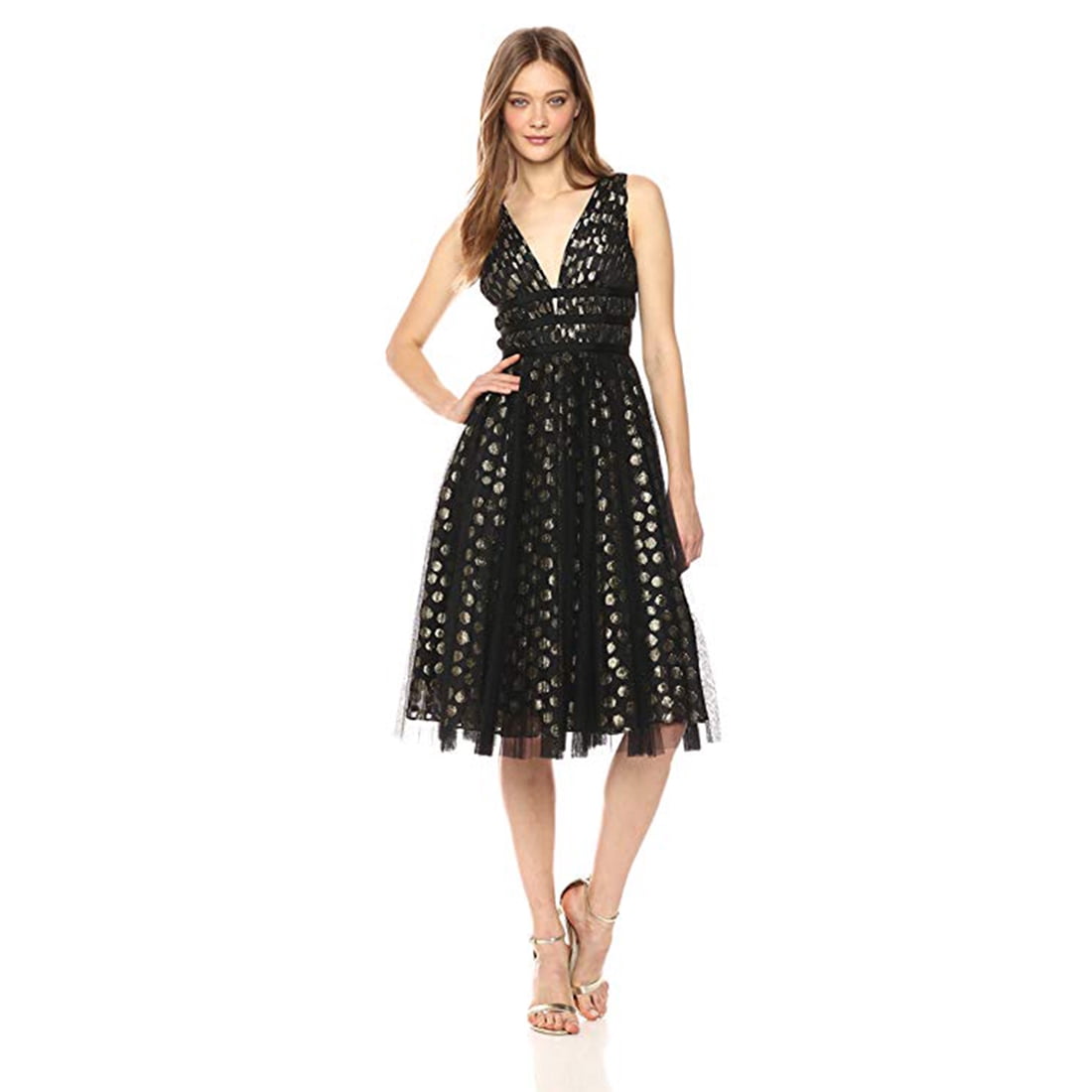 Clip Dot Cocktail Dress 