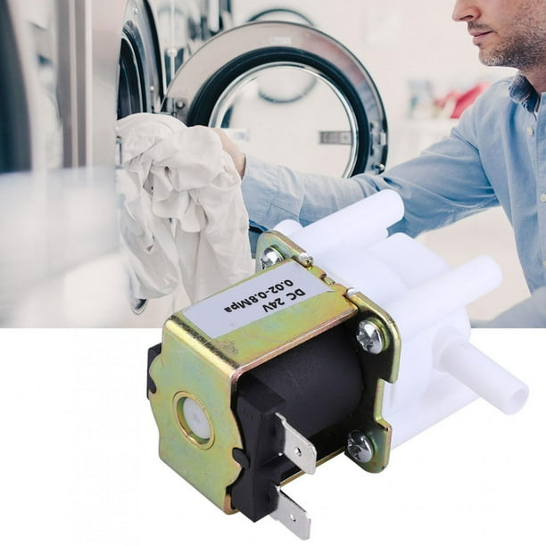 Válvula solenoide, válvula solenoide de purificador de agua de 24 V CC de 1/4 de pulgada Válvula solenoide eléctrica optimizada para la excelencia