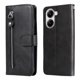 thumbnail image 1 of Estuche de Cuero PU con Cierre para Xiaomi Poco X7 Pro , Funda Protectora con Billetera y Correa, 1 of 5