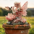 thumbnail image 5 of Darzheoy Fairy Garden Decor, Bohemian Acrylic Garden Pile Decorative Fairies and Hummingbirds Outdoor Decorative Acrylic Garden Pile, for Lawn Yard Pathway Gardening Gifts, 5 of 6