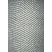 Ladole Rugs Stylish Modern Abstract Whistler Contemparory Elegent Soft Shag Shaggy Grey Area Rug Carpet 4x6 (3'11" x 5'7", 120cm x 170cm)