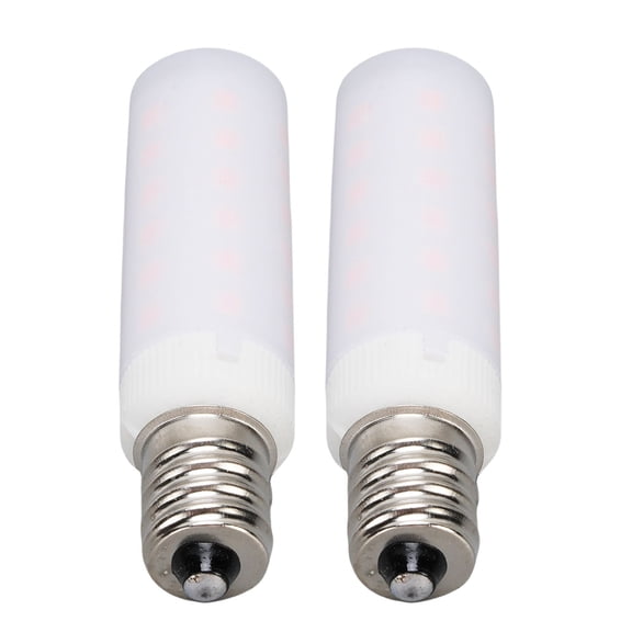 Lawn Supplies Fire Light Bulb, E12 LED Flame Effect Light Bulb PC for Home Party Patio