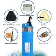 thumbnail image 4 of Solar Deep Well Pump 96W  Flowrate 1.7GPM  Head 230ft  Submersion 100ft Stainless Steel Filter, 4 of 7