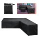 thumbnail image 2 of Yuarrent Funda para muebles en forma de V, protector solar impermeable para jardín, patio, sofá, banco, Protector de sofá, accesorios de Jardín y Patio 300x300x98cm, 2 of 5
