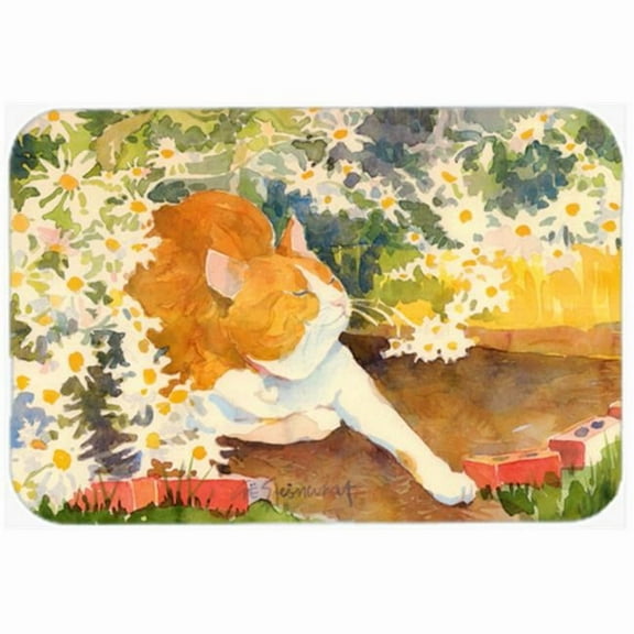 Cat Glass Cutting Board - Large