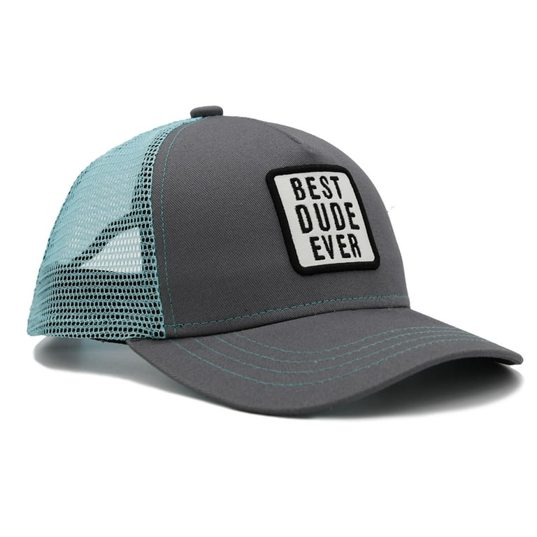 Waldeal Boys' Funny Trucker Hat, Best Dude Ever Snapback Baseball