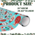 thumbnail image 3 of KYAOCX Christmas Wrapping Paper Funny 67 Edition Gift Wrap Roll Santa Festive Xmas Wrap For Birthday Holiday Present Wrapping Paper Supplies Wrapping Paper Holiday Presents Gifts Wrapping Paper, 3 of 8