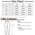 thumbnail image 3 of CALAFEBILA Women Cargo Pants High Waist Streetwear Straight Leg Jogger Pants for Women Workout Stretchy Waist Loose Fit Trousers 4 Pockets, 3 of 7