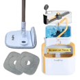 thumbnail image 1 of True & Tidy&Acirc;&reg; TrueClean Spin Mop 2.0 w/Detachable Inner Bucket, Self Standing, Separates Clean and Dirty Water, Foldable Square Mop Head, Triple Jet Stream w/Hidden B, 1 of 9