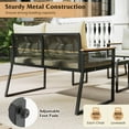 thumbnail image 2 of Gymax Set Of 8 Patio Furniture Set w/Tempered Glass Coffee Table PE Wicker Rattan Chairs, 2 of 6