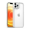 thumbnail image 1 of SaniMore Case for iPhone 13 Pro (6.1" 2021), High-quality Crystal-clear PC Backplane [Anti-scratch No-yellowing] Strong Drop Resistant Shockproof Bumper Wireless Charging Anti-slip Slim Cover, White, 1 of 7