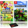 thumbnail image 1 of New Super Mario Bros. U Deluxe + Minecraft - Ensemble de Deux Jeux - Nintendo Switch, 1 of 4