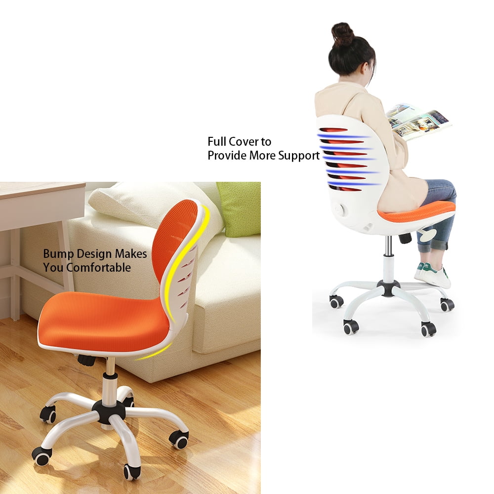 Comfort Mesh Home Office Swivel Height Adjustable Task Chair Black