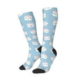 thumbnail image 2 of Balery Cartoon Sushi Printed Novelty Socks Men's Women's Crew Socks Sports Socks Knee High Socks Cotton Socks Quirky and Cool Socks, 2 of 9
