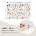 thumbnail image 4 of Pofeuu Coffee Print Hem Mat 40x60 - Multipurpose Doormat for Indoor & Outdoor Use - Welcome Your Guests with our Entrance Mat, 4 of 6
