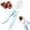Blue, variant on Zoowood Chestnut Opener Nut Cracker Tool Manual Stainless Steel Walnut Peeler Lever Assisted Almond Cutter for Kitchen Camping Blue