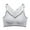 Grey, variant on Women's Ice Silk Comfort Wireless Bra Support Large Bust Back Smoothing Wireless Bras for Women, Purple, Size XXXXXL