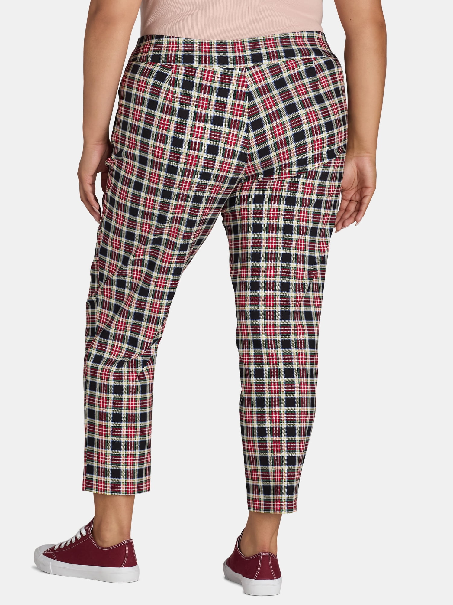 Just My Size by Hanes Women's Plus Millennium Slim Pants, Regular and Petite, Sizes 1X-4X