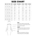 thumbnail image 6 of INSPIRE CHIC Women's A-Line Dress Contrast Color Wear-to-Work Tweed Trim Dresses M Dark Red, 6 of 6