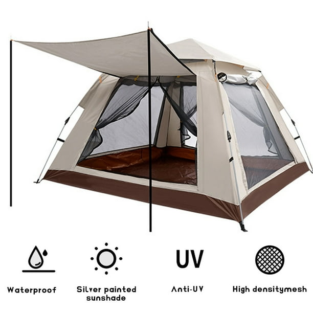 Outdoor Camping Tent, Automatic PopUp Waterproof Tent, 46 Person Family Camping Tent for