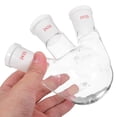 thumbnail image 4 of 1pc Three-necked Flask Professional Boiling Flask Laboratory Boiling Flask, 4 of 5