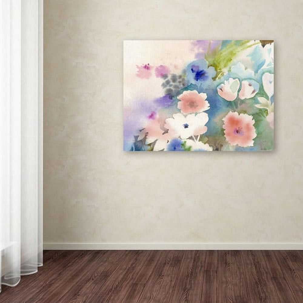 Trademark Fine Art "Mystic Garden" Canvas Art by Sheila Golden